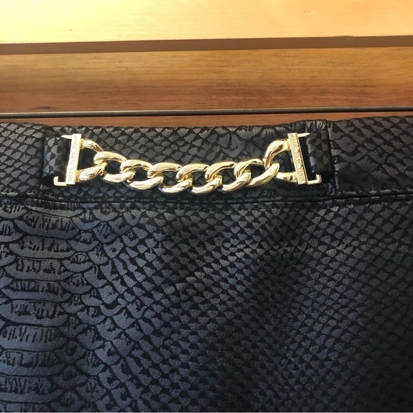 Marc New York/black reptile skirt/ NWT size XL - Picture 2 of 12